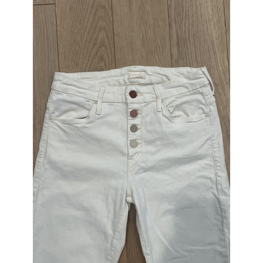 Mother The Pixie High Rise Button Fly Skinny Jean… - image 2